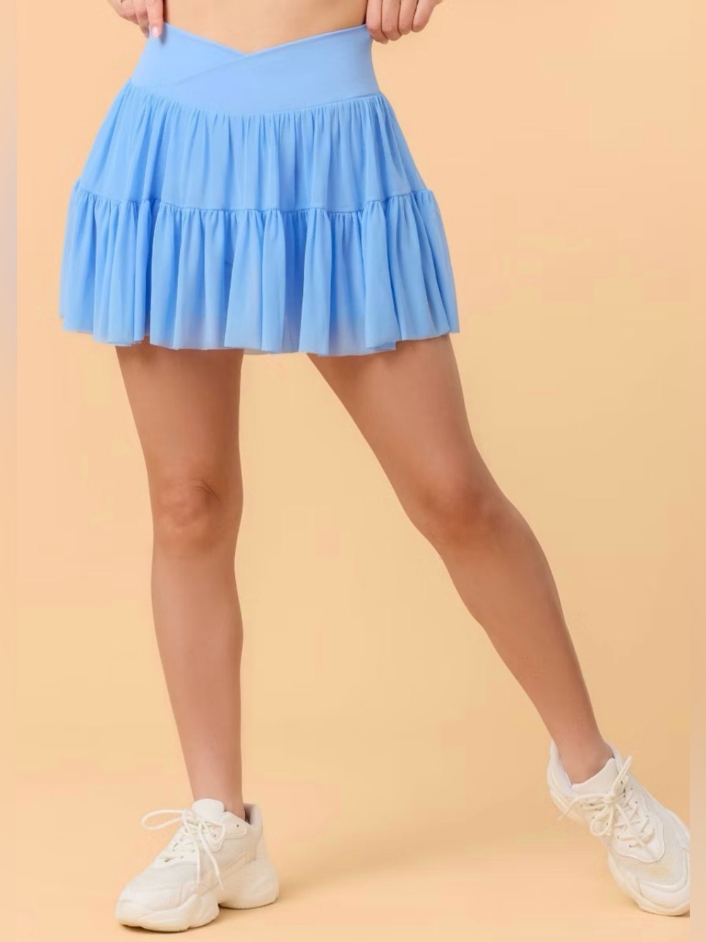 Blogilates Ballerina Ruffle Skirt size: Large